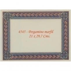 Papel Tematico A4 CG 160G 25H Perg.4545
