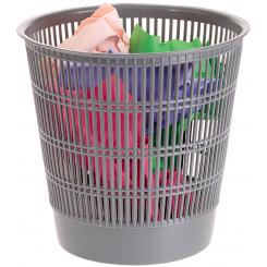 Papelera Archivo 2000 rejilla 13 litros 300x295 mm gris