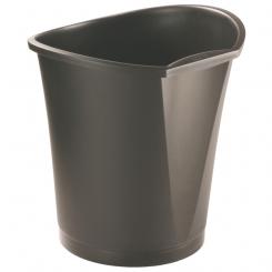 ESSELTE Papelera Basko 15, negro