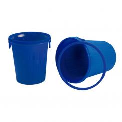 Papelera Campus PP con Aro Y Asa Azul