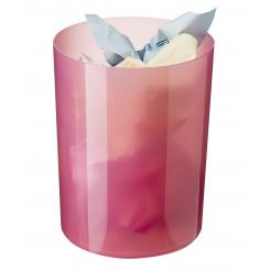 Papelera compacta Archivo 2000 17 litros 260x335 mm fucsia traslúcido