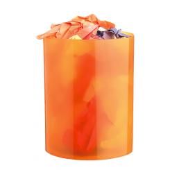 Papelera compacta Archivo 2000 17 litros 260x335 mm naranja traslúcido