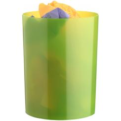 Papelera compacta Archivo 2000 17 litros 260x335 mm verkiwi traslúcido