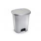 papelera-contenedor-plasticforte-plastico-con-tapadera-y-pedal-27-litros-color-plata-380x320x450-mm