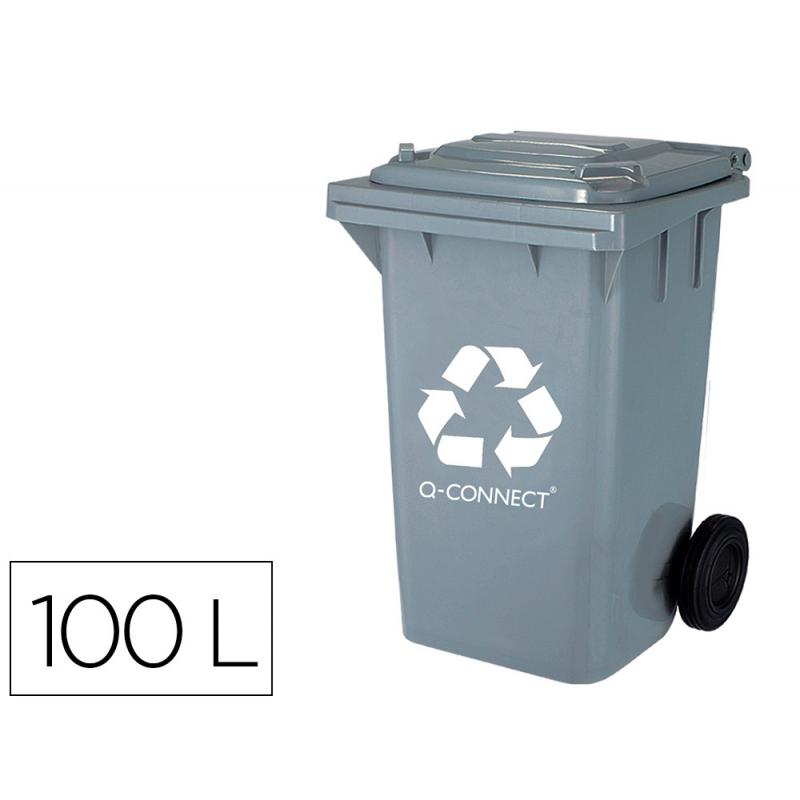 papelera-contenedor-q-connect-plastico-gris-para-deshechos-en-general-100-l-con-tapa-y-ruedas-750x470x370-mm