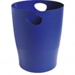 Papelera Exacom Ecobin Plastico Azul 453104D
