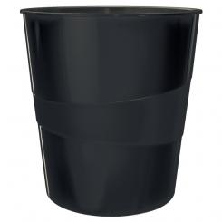 Papelera LEITZ Recycle . 15 litros, negro
