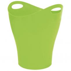 Papelera Makro Plastico Ovalada Verde