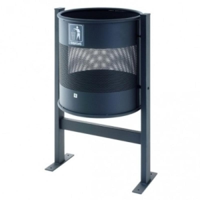 papelera-metalica-perforada-con-soporte-y-sistema-basculante-color-azul