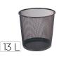 papelera-metalica-q-connect-pr-n-negra-rejilla-265x285mm
