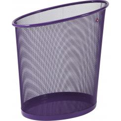 Papelera rejilla Mesh 18 litros 355x290x400 mm malva