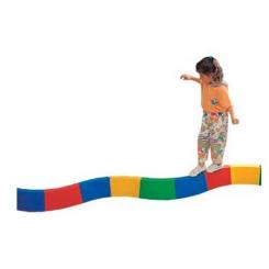 Pasillo AMAYA para equilibrio acoplable semicircular curvo longitud 30cm caja de 10 unidades