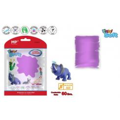 Pasta de moldear MP FLEXI SOFT 60 grs, color lila