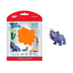 Pasta de moldear MP FLEXI SOFT 60 grs, color naranja