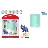 Pasta de moldear MP FLEXI SOFT 60 grs, color verde pálido