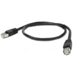 GEMBIRD Patch Cord Cat.6 UTP 3m cable de red Negro Cat6 U/UTP (UTP)