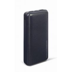 Gembird PB20-02 batería externa Polímero de litio 20000 mAh Negro