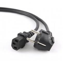 GEMBIRD PC-186-VDE-10M cable de transmisión Negro CEE7/4 C14 acoplador