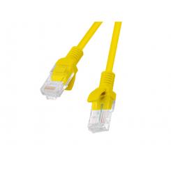Lanberg PCU6-10CC-0150-Y cable de red Amarillo 1,5 m Cat6 U/UTP (UTP)