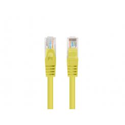 Lanberg PCU6-10CC-0750-Y cable de red Amarillo 7,5 m Cat6 U/UTP (UTP)