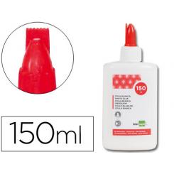 Pegamento cola blanca lavable LIDERPAPEL bote de 150 ml