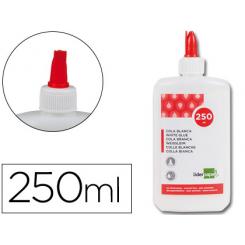 Pegamento cola blanca lavable LIDERPAPEL bote de 250 ml