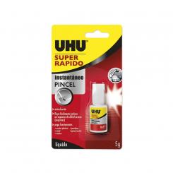 Pegamento Inst. Uhu Super Rapido 5G Con Pincel