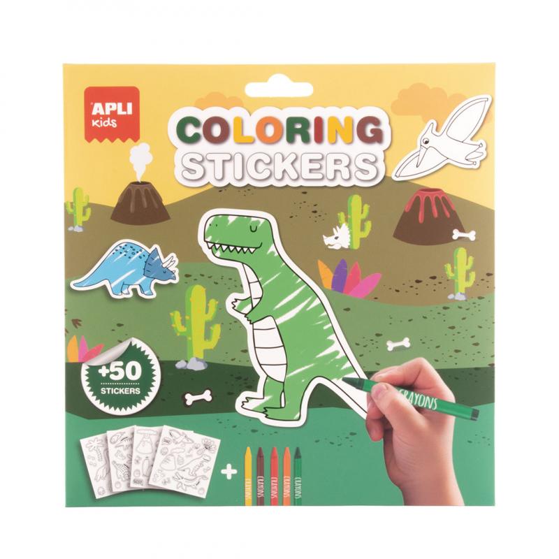 pegatinas-coloreables-dinosaurios