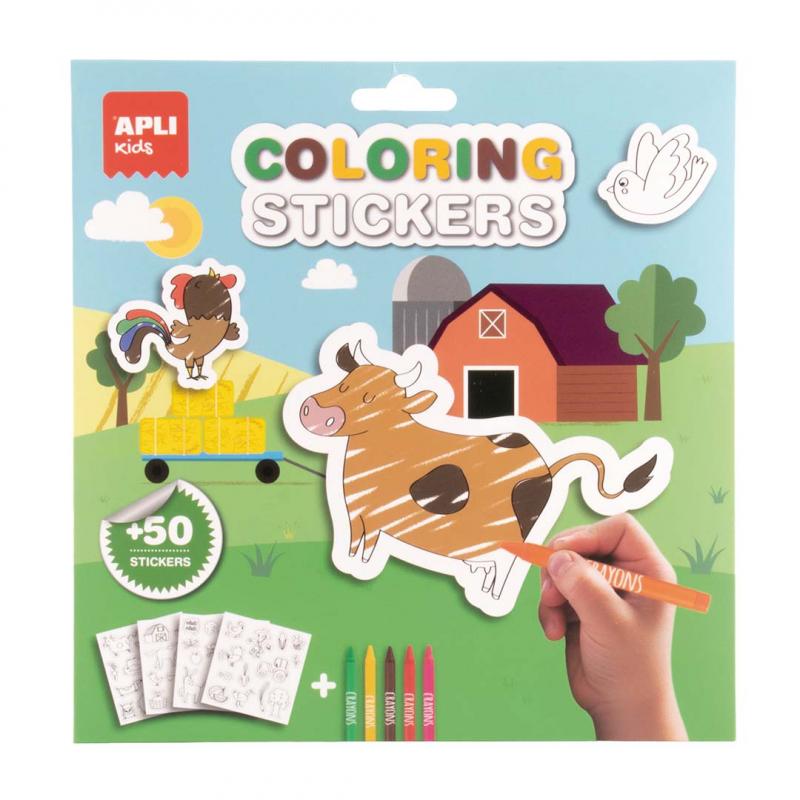 pegatinas-coloreables-granja