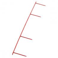 Peines GBC 4 púas (Caja 25) , rojo , para VELOBIND