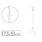 perchero-metalico-q-connect-blanco-8-colgadores-173x51-cm
