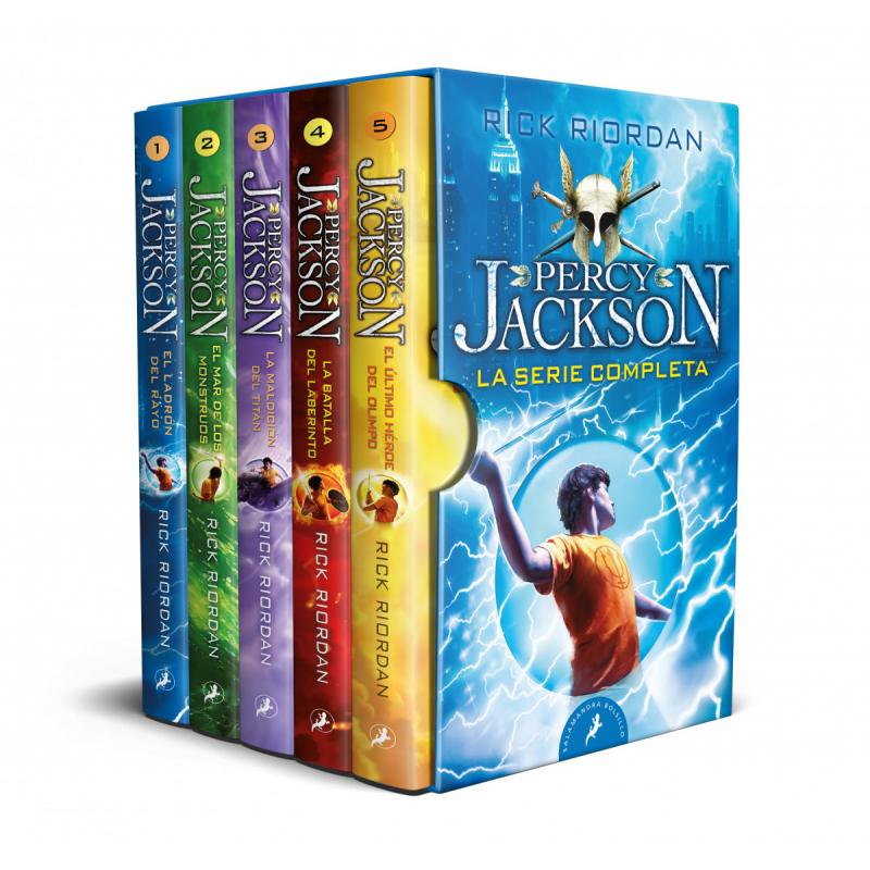 Percy Jackson y los dioses del Olimpo - La serie completa (ED.: Salamandra Bolsillo)