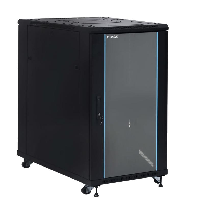 phasak-armario-rack-pro-19-22u-600-x-1000-negro-con-ventilacion-pho-6122-desmontado