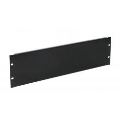 Phasak Panel frontal ciego 19 3U negro Tapa ciega