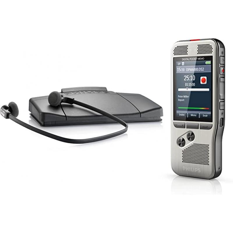 Philips DPM6700 Conjunto digital para dictado y transcripción