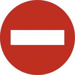 Pictograma SYS Entrada Prohibida
