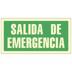 Pictograma SYS Salida Emergencia