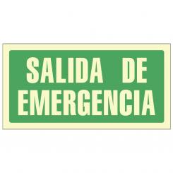 Pictograma SYS Salida Emergencia