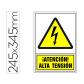 pictograma-syssa-senal-de-advertencia-atencion-alta-tension-en-pvc-245x345-mm