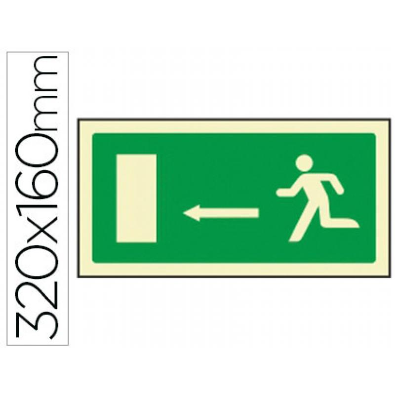 pictograma-syssa-senal-de-salida-emergencia-flecha-izquierda-en-pvc-fotoluminiscente-320x160-mm