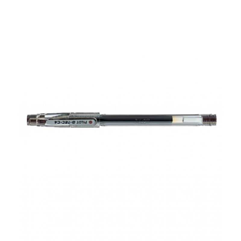 pilot-boligrafo-g-tec-c4-marron-punta-de-aguja-extrafina-tinta-gel