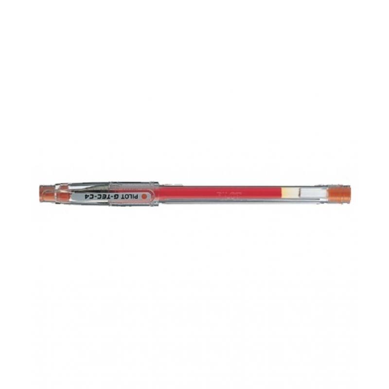 pilot-boligrafo-g-tec-c4-naranja-punta-de-aguja-extrafina-tinta-gel