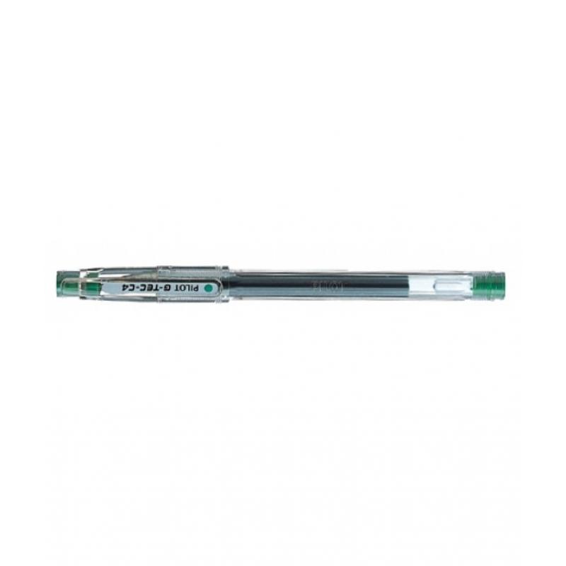 pilot-boligrafo-g-tec-c4-verde-punta-de-aguja-extrafina-tinta-gel