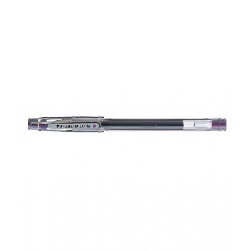 pilot-boligrafo-g-tec-c4-violeta-punta-de-aguja-extrafina-02-mm-tinta-gel