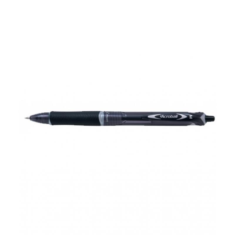 pilot-boligrafo-retractil-10-mm-trazo-04-mm-acroball-negro-begreen