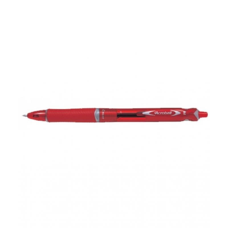 pilot-boligrafo-retractil-10-mm-trazo-04-mm-acroball-rojo-begreen