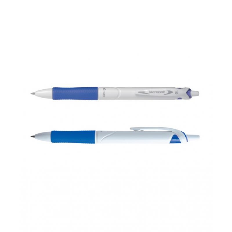 pilot-boligrafo-retractil-10-mm-trazo-04-mm-acroball-white-azul-begreen