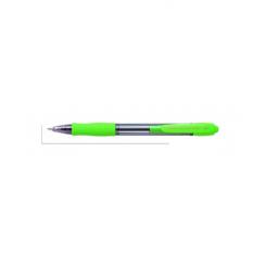 PILOT Bolígrafo Retráctil con tinta base aceite Super Grip Verde Claro