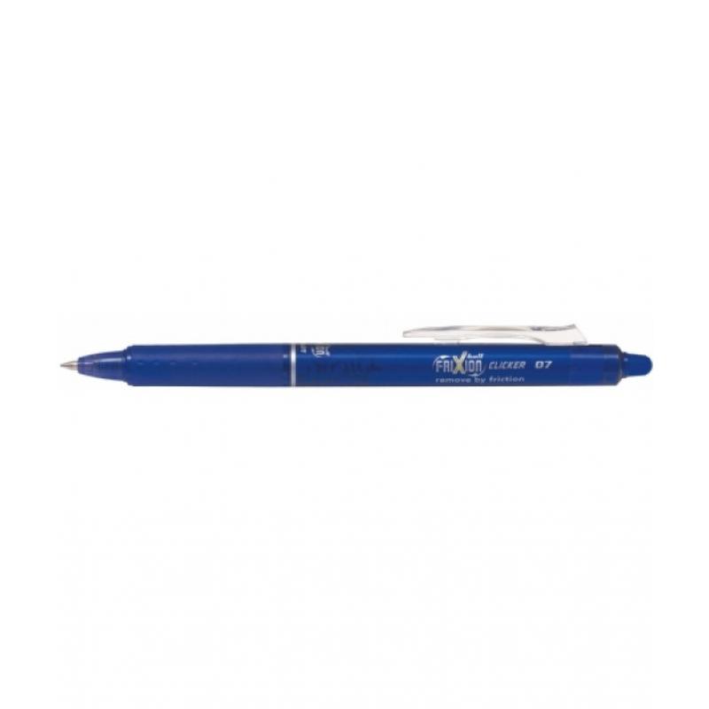 pilot-boligrafo-retractil-tinta-borrable-frixion-clicker-azul