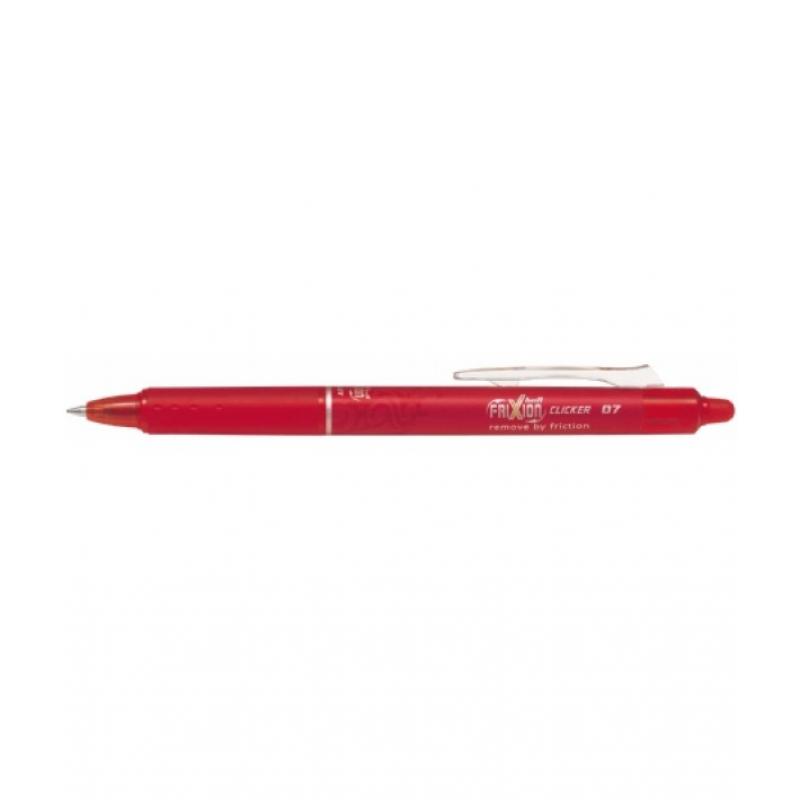 pilot-boligrafo-retractil-tinta-borrable-frixion-clicker-rojo